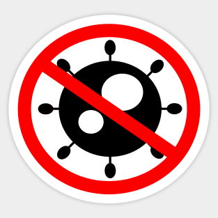 Stop coronavirus Sticker